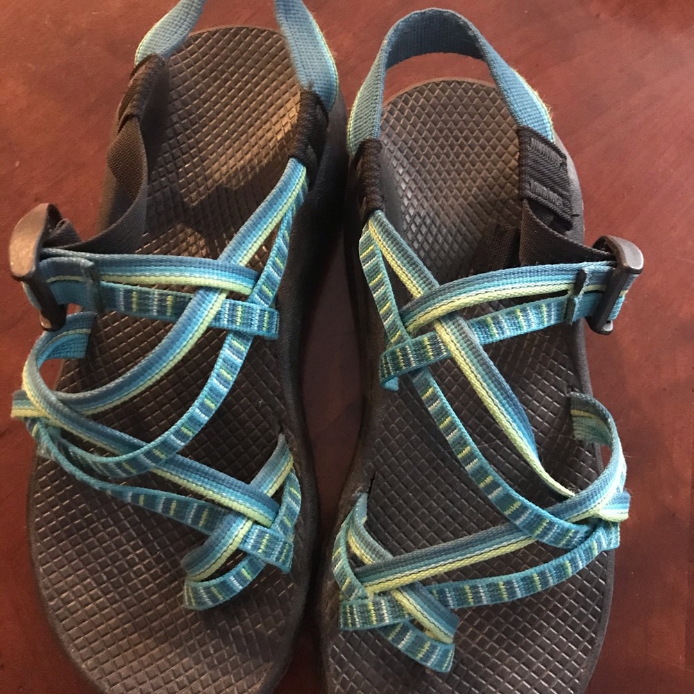 Chaco sandals. Teal green. Great condition!
